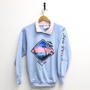 Vintage Oregon Coast Sea Perch Sweatshirt Medium